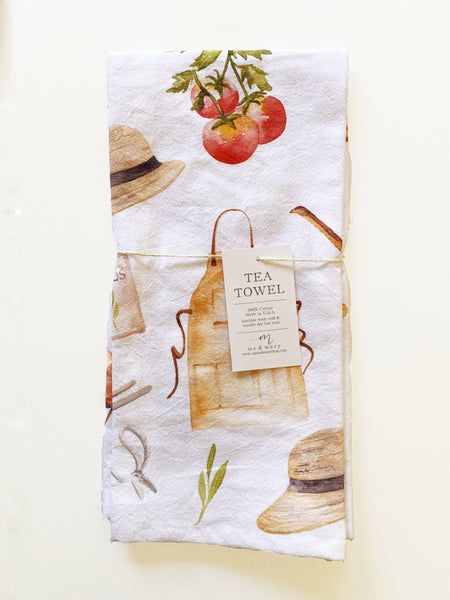 Tea Towel - Garden