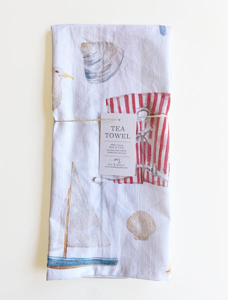 Tea Towel - Coastal