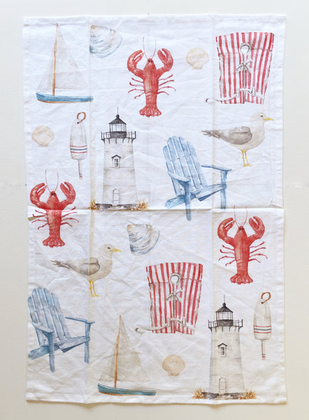 Tea Towel - Coastal