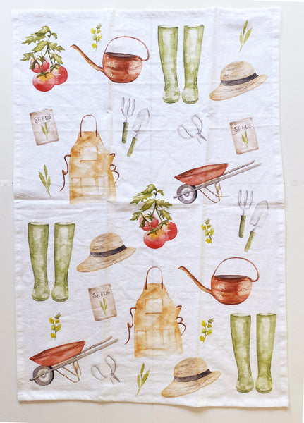 Tea Towel - Garden