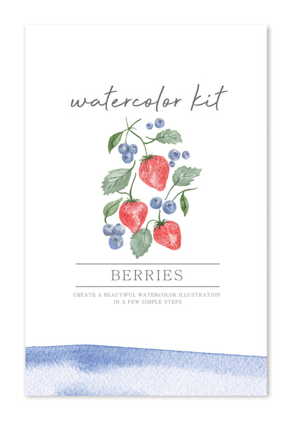 Watercolor Kit - Berries