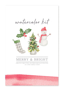 Watercolor Kit - Merry and Bright