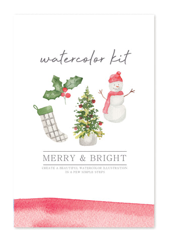 Watercolor Kit - Merry and Bright