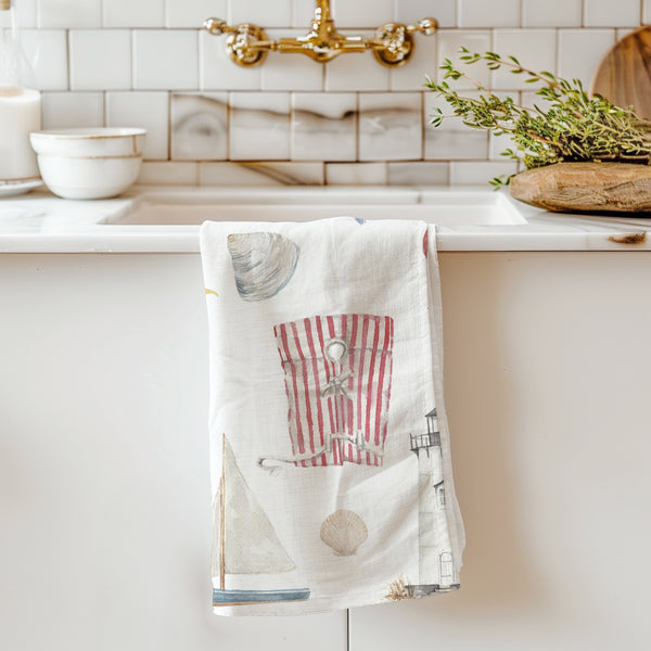 Tea Towel - Coastal