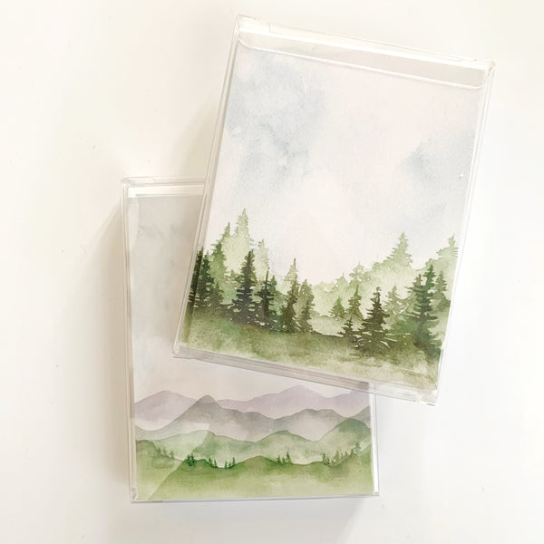 Mountain Views - Boxed Cards