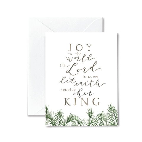 Christmas Card - Joy to the World