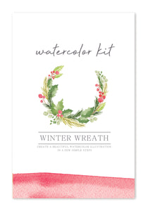 Watercolor Kit - Christmas Wreath