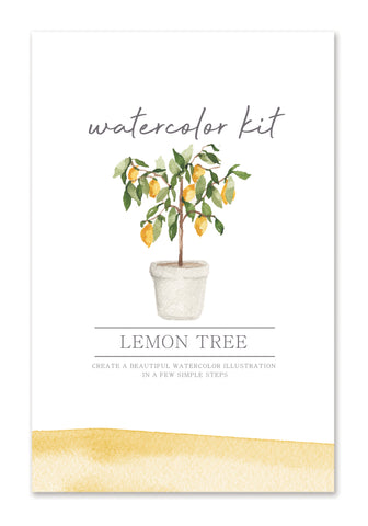 Watercolor Kit - Lemon Tree