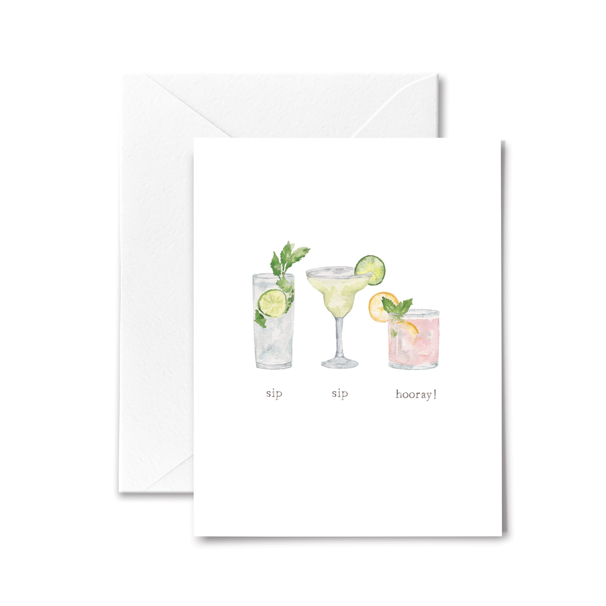 cocktail everyday greeting card