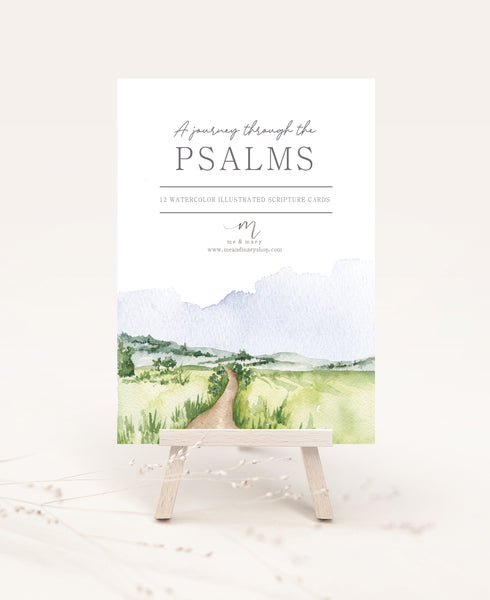 Scripture Card Set - Psalms Edition