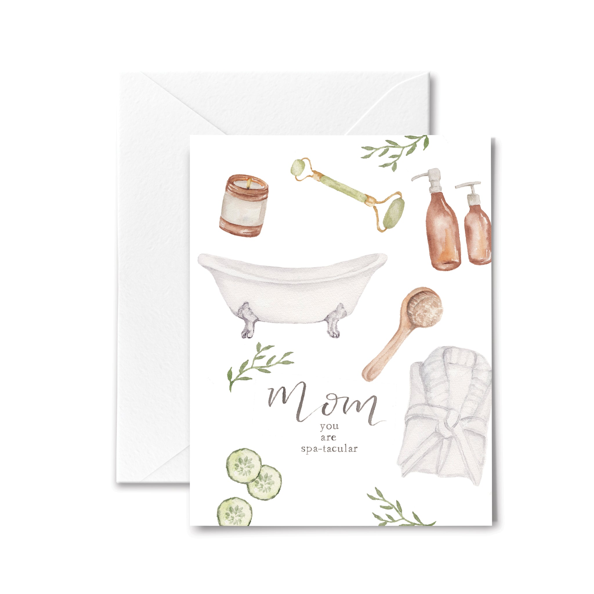 Mother's Day Card - Spa Day