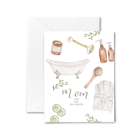 Mother's Day Card - Spa Day