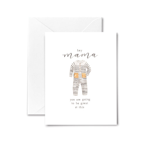 Baby Card Mama Mother New Watercolor Baby Shower